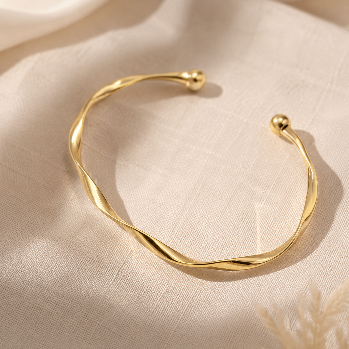 Bracelet Vague Dorée
