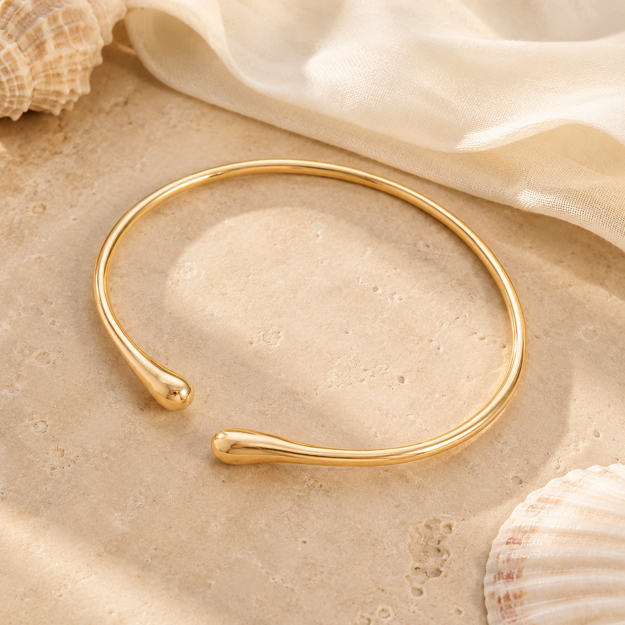 Bracelet de Bras Doré