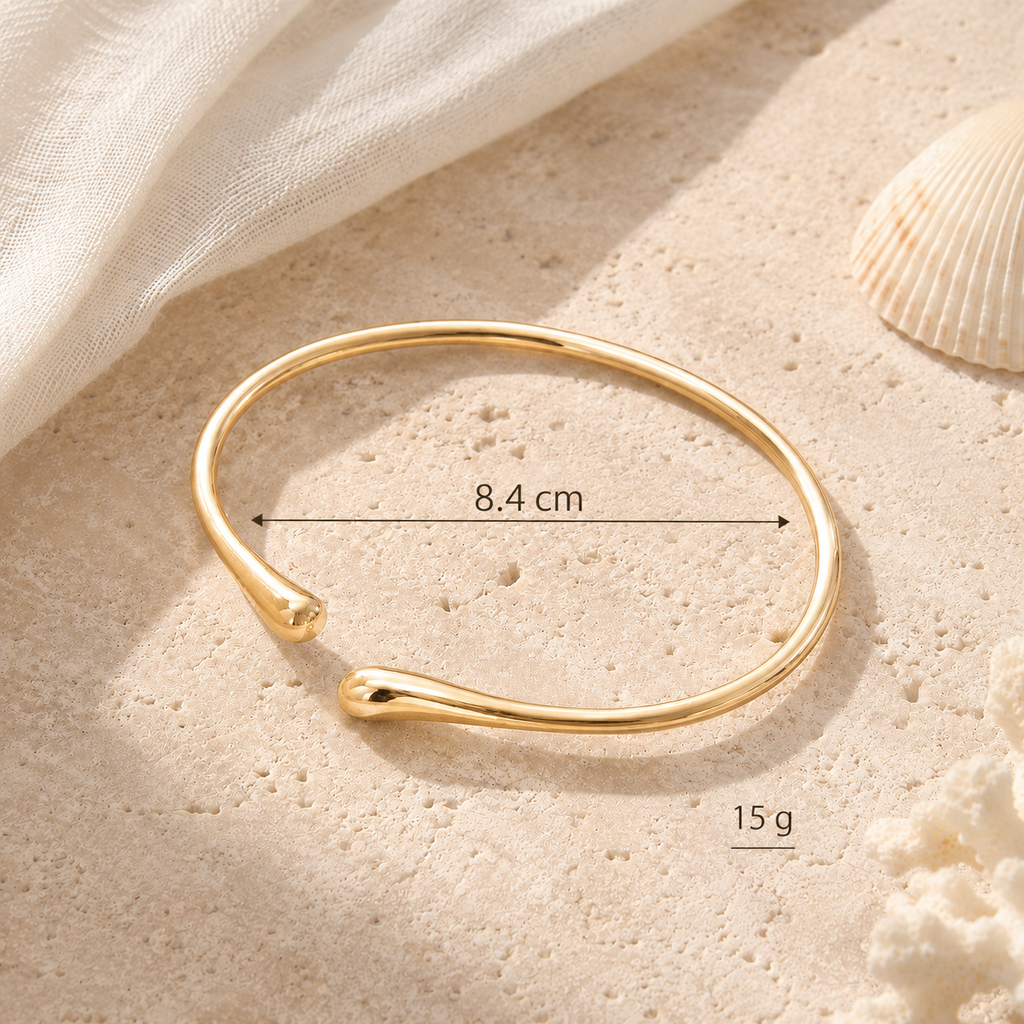 Bracelet de Bras Doré