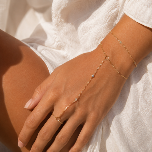Bracelet de Main Doré